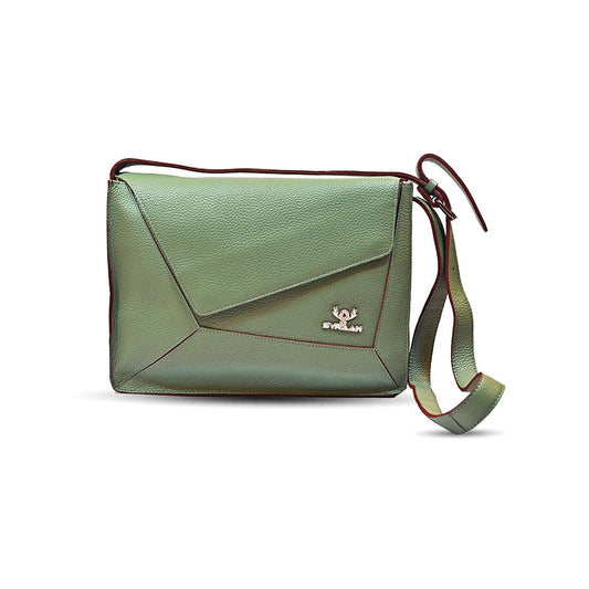 Syraah Pista Elegance - Premium Leather Sling Bag for Women