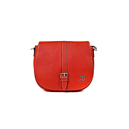 Syraah Elegance Plus - Premium Red Leather Tote Bag for Women