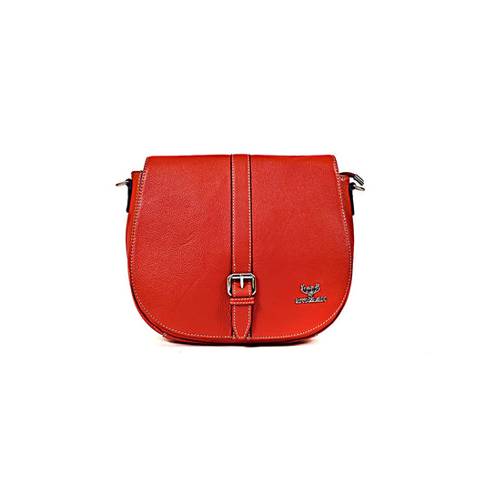 Syraah Elegance Plus - Premium Red Leather Tote Bag for Women