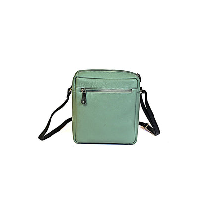 Syraah Pista Square Sling Bag - Premium Compact Leather Crossbody